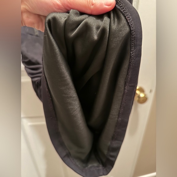 SHEIN PETITE Square Neck Ruched Mesh Panel Ruched Bodycon Mini Dress Petite XS - Picture 10 of 16